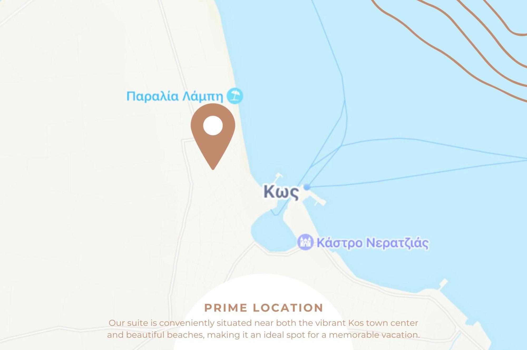 Camara Suite Kos Bagian luar foto